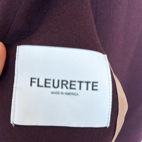 Fleurette Holland Longline Wool Coat - Picture 4 of 9